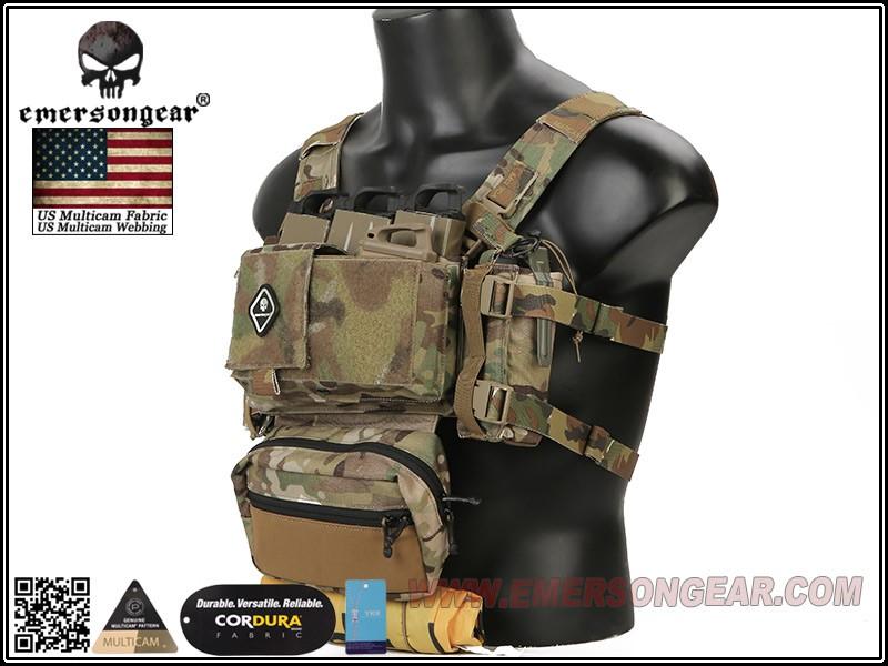 Emerson gear Micro Fight Chassis MK3 Chest Rig - Coyote Brown