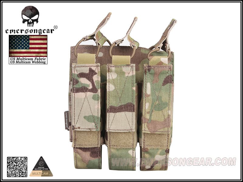 Emerson Gear Triple MP7 mag pouch - Multicam