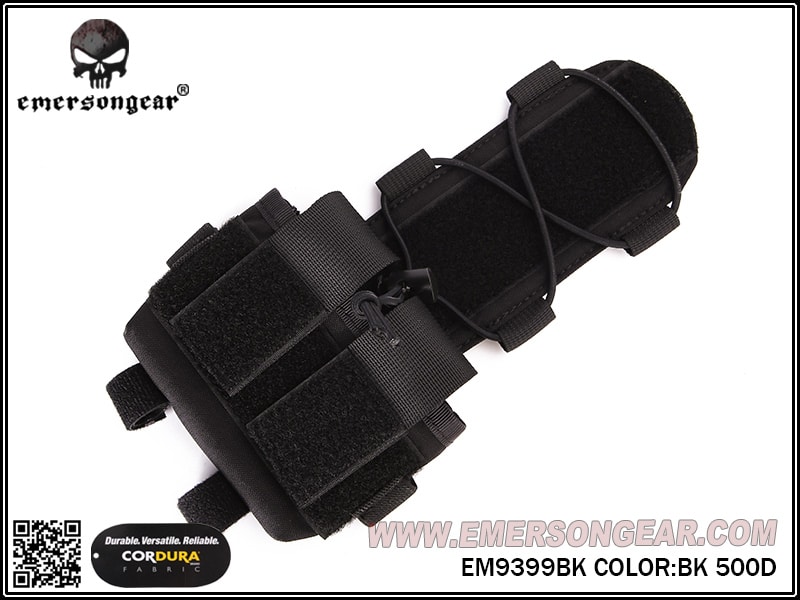 Emersongear MK2 BatteryCase mohawk for Helmet Black