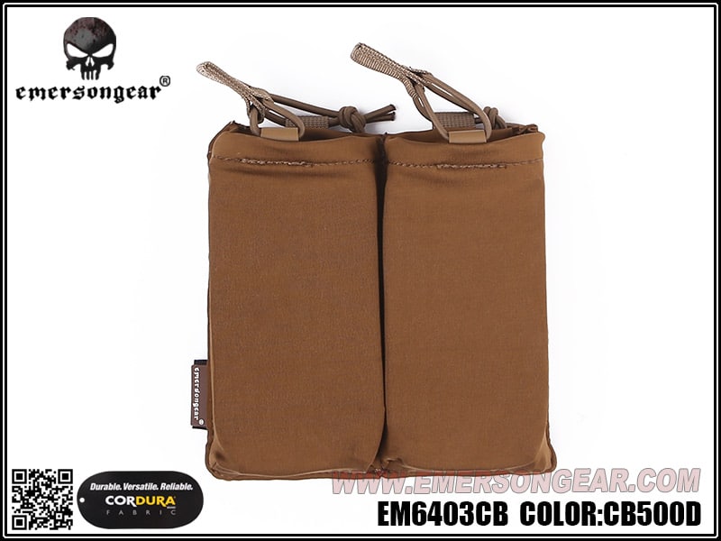 Emerson Gear Double mag pouch for SS Tac Vest - Coyote