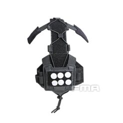 FMA Universal Agility Bridge Cover For Tactical Helmet  - Black