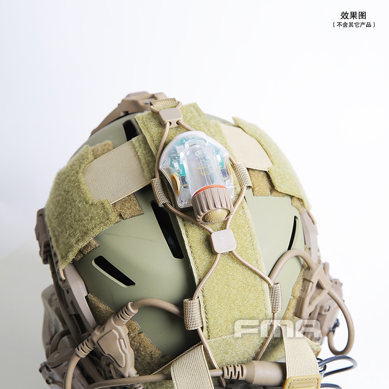 FMA Universal Agility Bridge Cover For Tactical Helmet  - DE