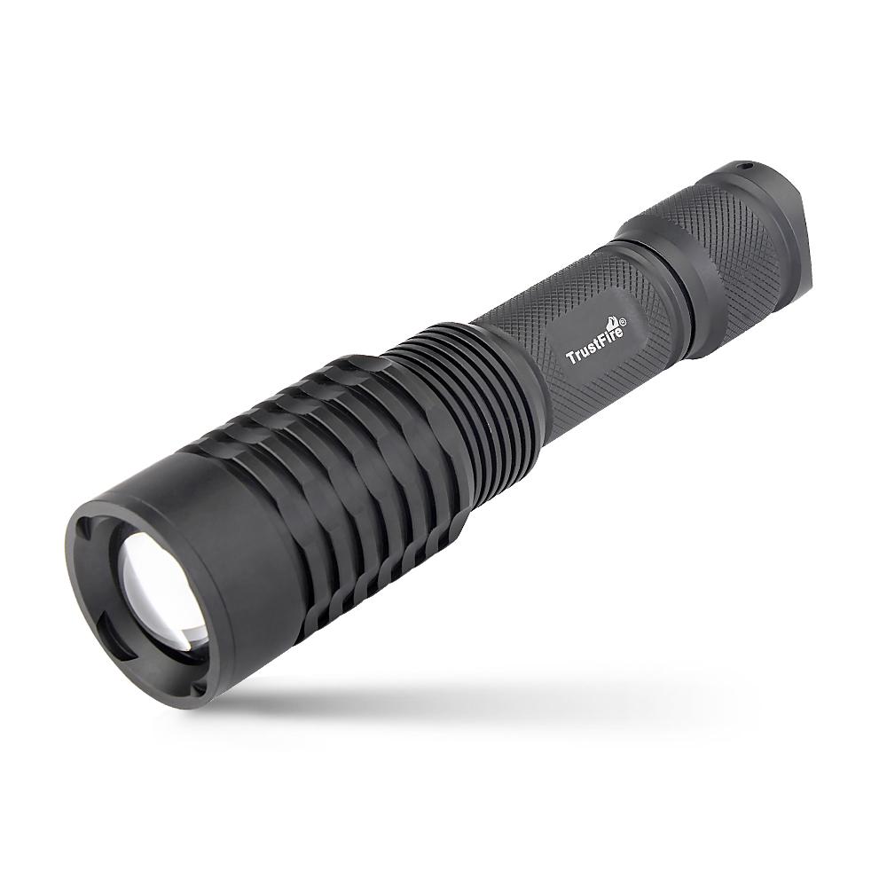 Trust Fire Z9 Zoomable 3 mode Flashlight USB recharge