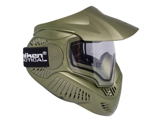 Valken  MI-7 with  thermal lens face mask  Olive