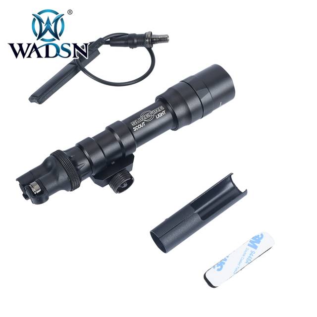 WADSN Tactical Flashlight M600DF with SL07 Scout Dual Switch (Long)