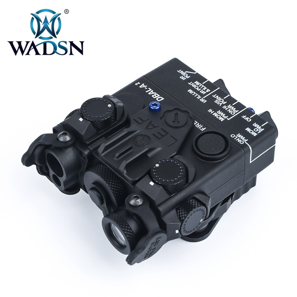 Wadsn DBAL-A2 Aiming Devices Red&IR Laser - Black