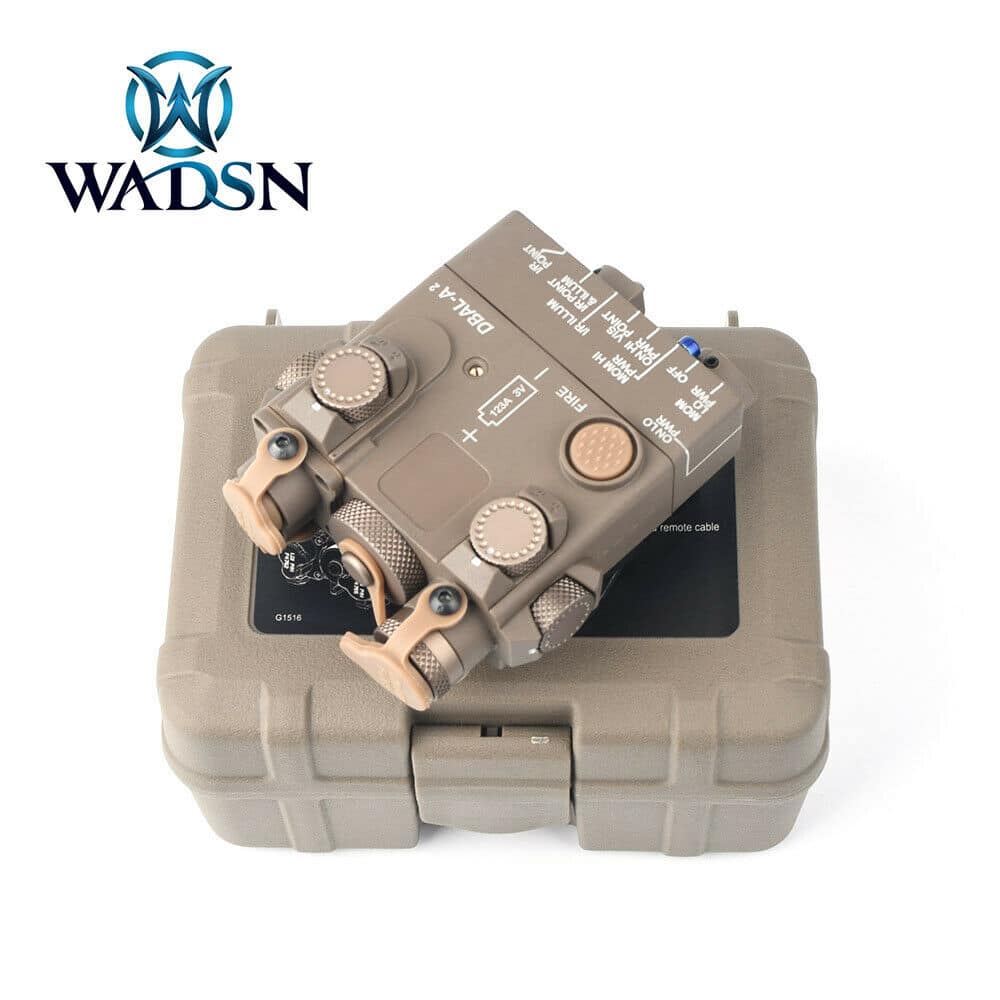 Wadsn DBAL-A2 Aiming Devices Red&IR Laser - Dark Earth