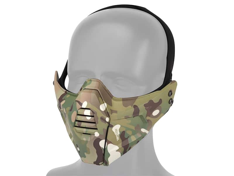 WoSport Multi-fit Split Mask overhead and helmet-mounted - MEC