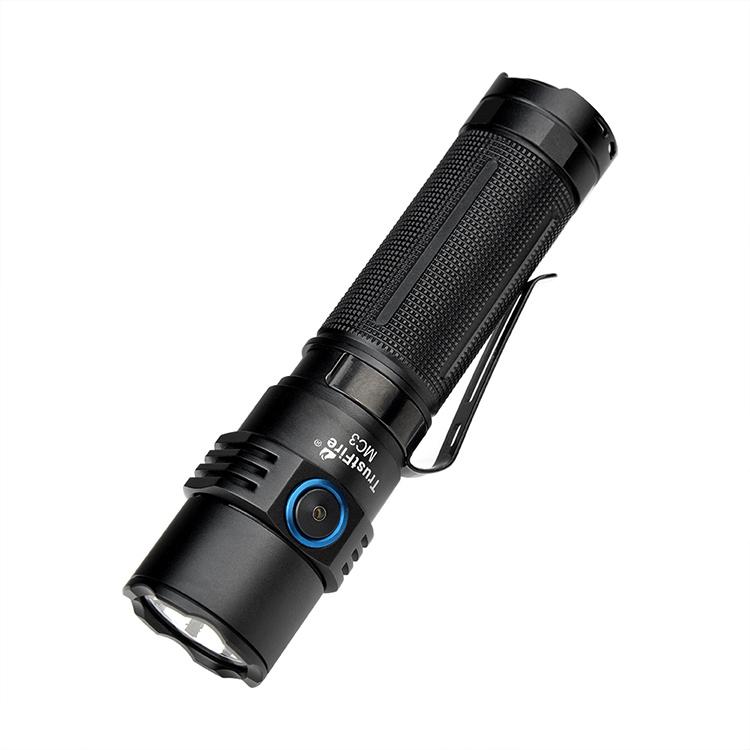 Trustfire MC3 EDC Magnetic Rechargeable Led Flashlight 2500Lumens