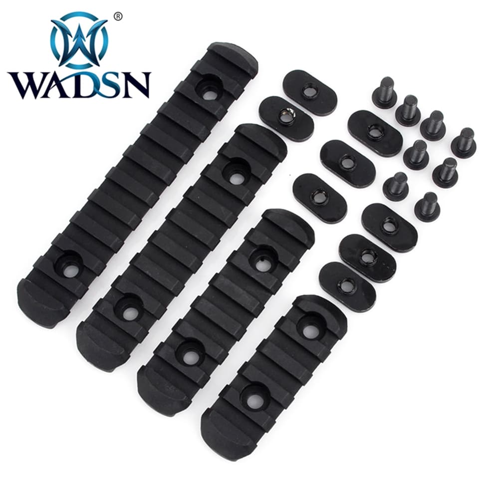 Wadsn Polymer MOE rail sections - Black